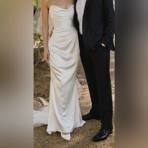 Katherine Tash  - Cecilia dress w/ matching gloves